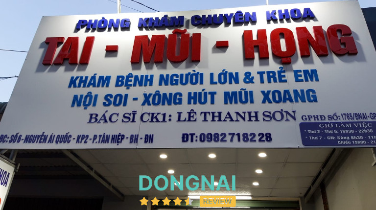 Phòng Khám Tai Mũi Họng Bác sĩ Lê Thanh Sơn