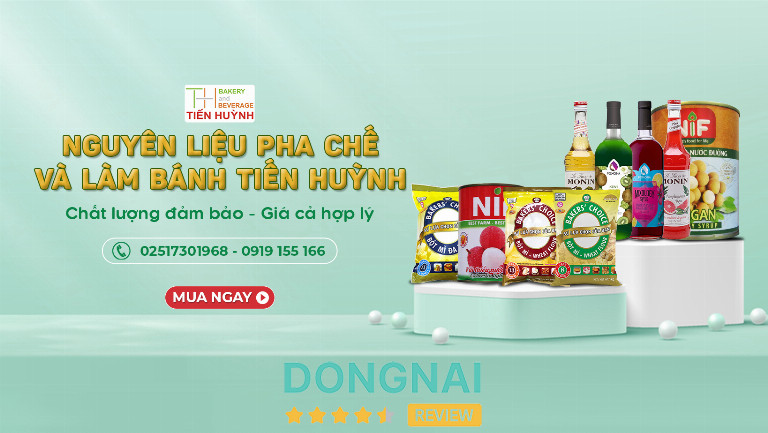 Nguyên liệu pha chế Tiến Huỳnh
