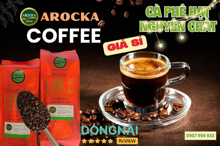 Xưởng rang xay cà phê Arocka Coffee