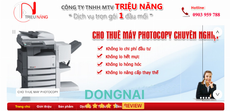 Công Ty TNHH MTV Triệu Năng