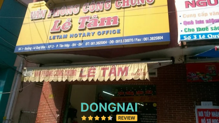 Văn Phòng Công Chứng Lê Tâm - 1 Lê Quý Đôn