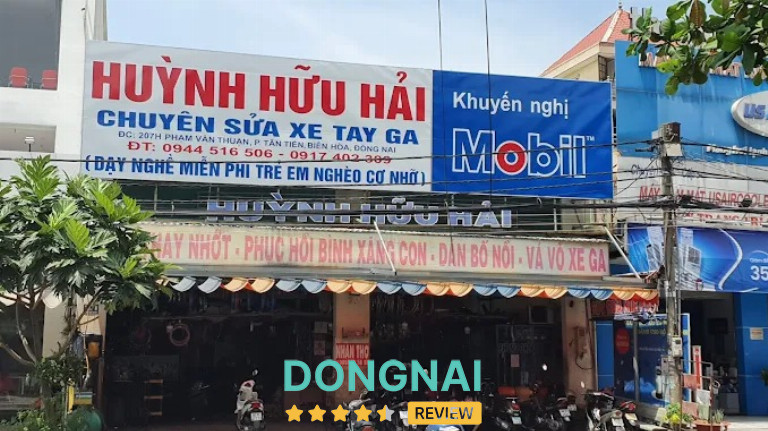 Tiệm sửa xe Huỳnh Hữu Hải - 207H Phạm Văn Thuận