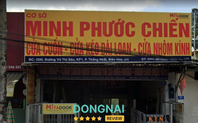 Cửa Cuốn Minh Phước Chiến - Biên Hòa 