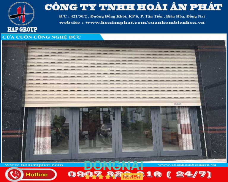 Cửa Cuốn Hoài Ân Phát - Biên Hòa 