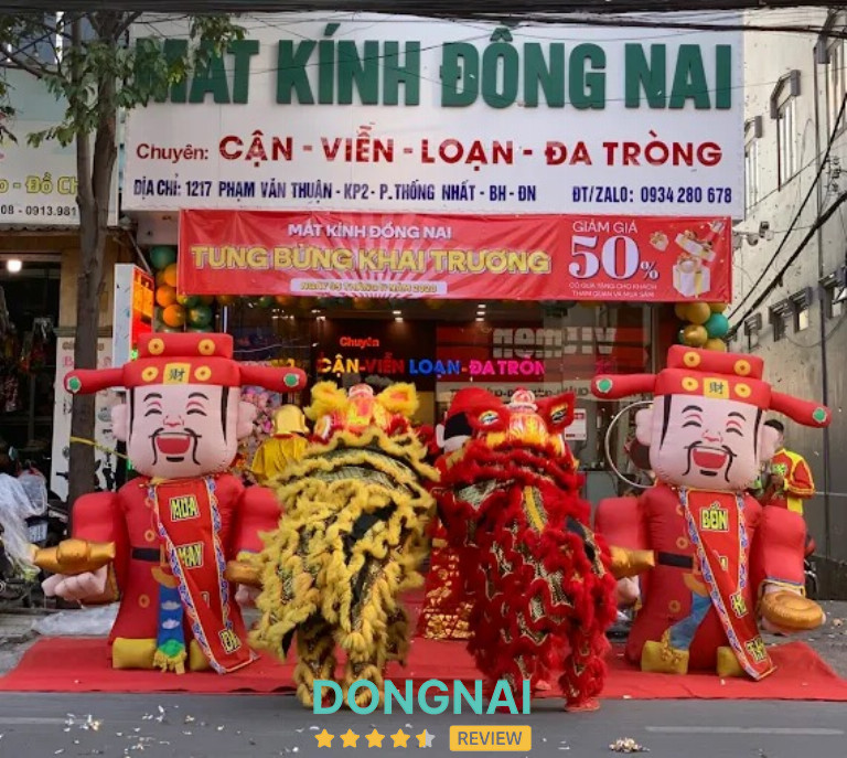 mắt kính ở Biên Hòa