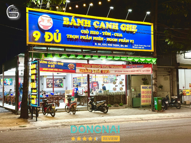 Bánh Canh Ghẹ 9 ĐỦ - Đinh Quang Ân