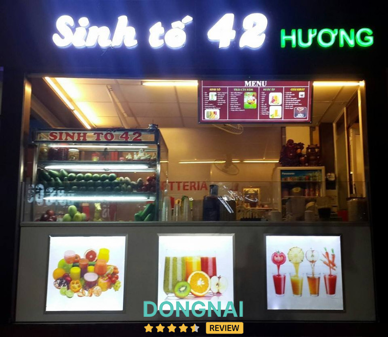 Sinh Tố 42 Hương - 44 Phan Đình Phùng
