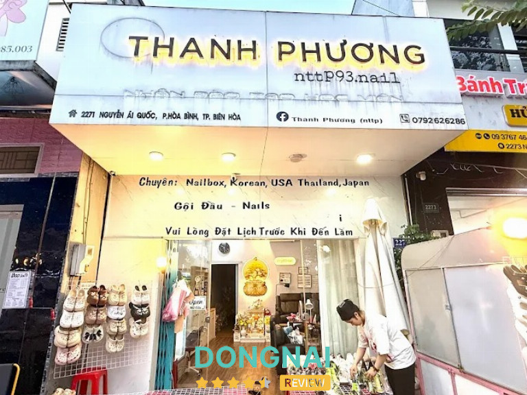 tiệm nail ở Biên Hòa