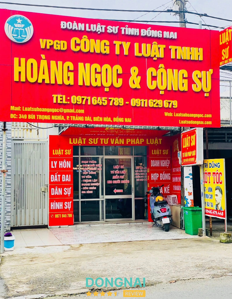 Công Ty Luật TNHH Hoàng Ngọc – 349 Bùi Trọng Nghĩa