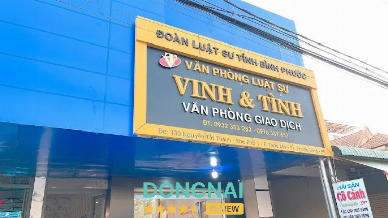 Văn phòng Luật sư Vinh và Tình - đường Lê Anh Xuân