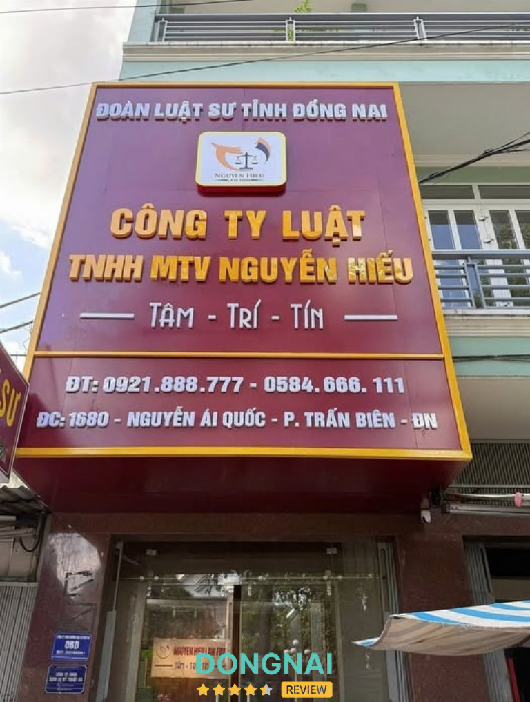Văn phòng Luật sư Nguyễn Hiếu - P. Trấn Biên 