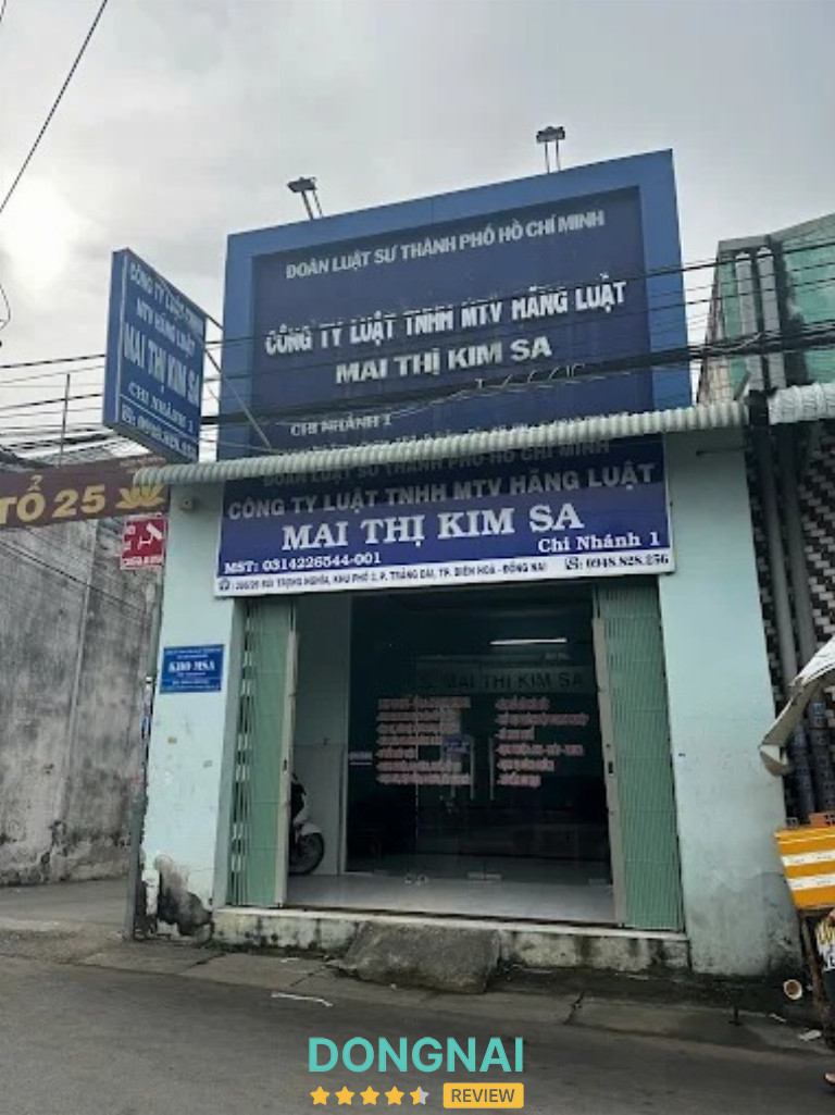 Hãng luật Mai Thị Kim Sa - Biên Hòa