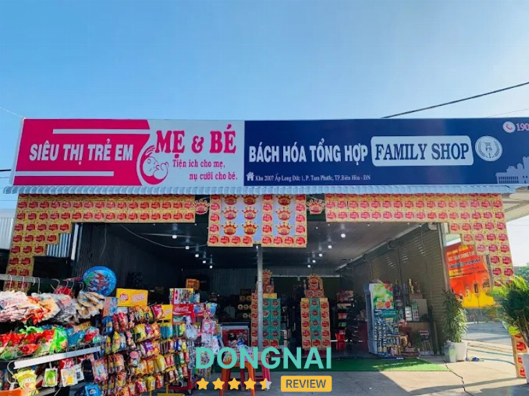 cửa hàng siêu thị mẹ và bé ở Đồng Nai