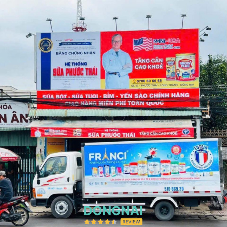 Hệ Thống Sữa Phước Thái - Long Thành