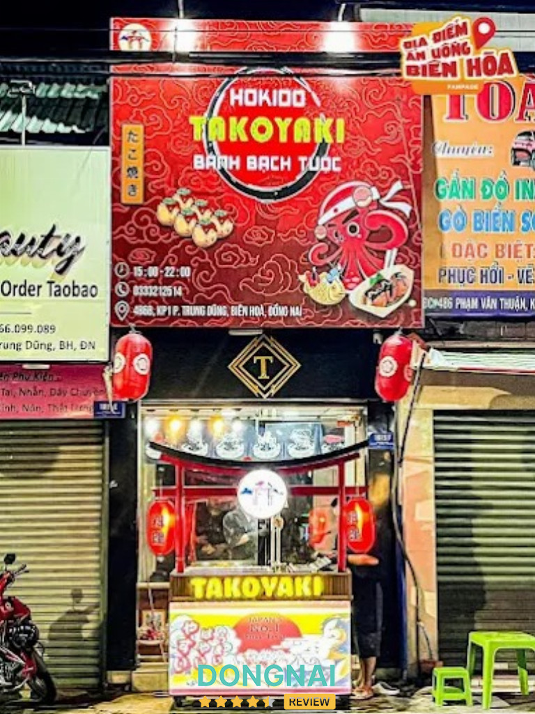takoyaki ở Biên Hòa