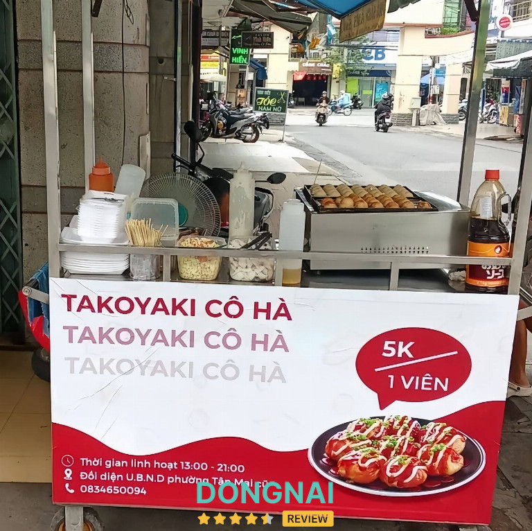 Takoyaki Cô Hà - Đối diện UBND P. Tân Mai Cũ
