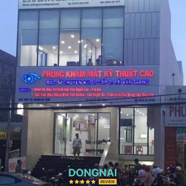 Phòng khám mắt Bác sĩ CKII Lê Văn Giang - Đồng Xoài