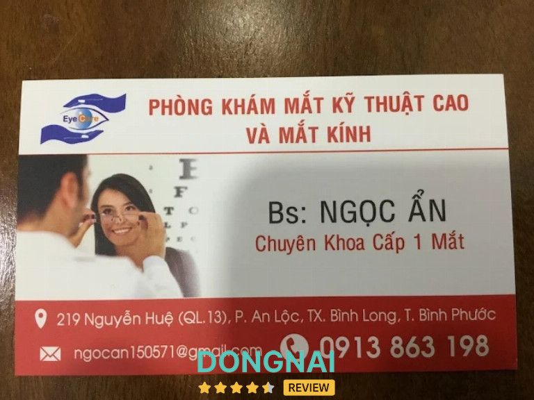 phòng khám mắt ở Bình Phước