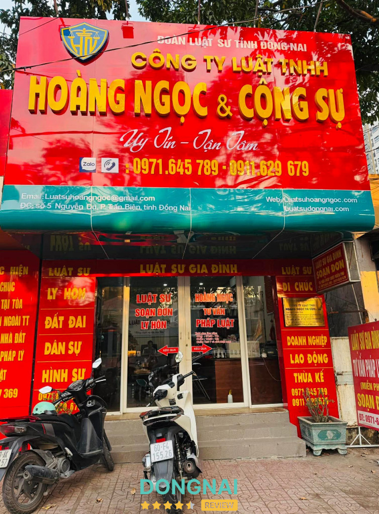 Văn phòng luật sư Hoàng Ngọc - Biên Hòa 