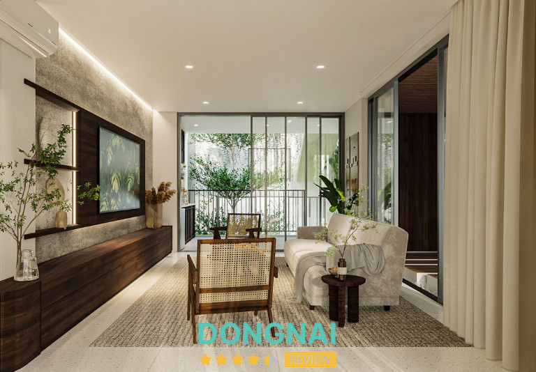 Sự kết hợp giữa nội thất gỗ tự nhiên và hiện đại