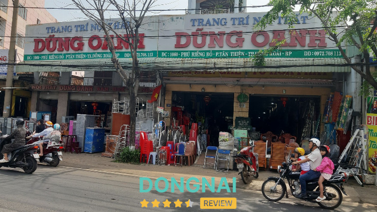 Trang trí nội thất Dũng Oanh - 1060 Phú Riềng Đỏ
