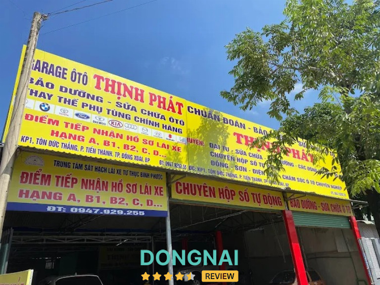 Garage oto Thịnh Phát - Tôn Đức Thắng