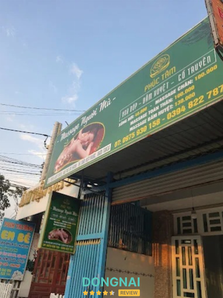 Massage Người Mù Phúc Tâm Nhơn Trạch - Hùng Vương