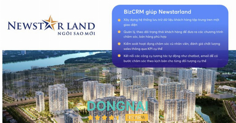 BizCRM giúp Newstarland 
