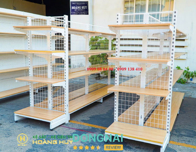 Kệ Sắt - Kệ Siêu Thị Hoàng Huy - Long Thành