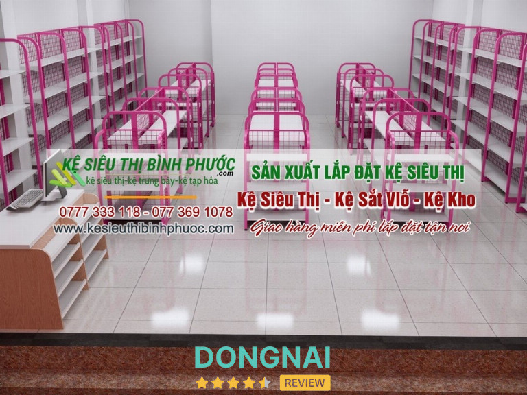 Kệ Siêu Thị Bình Phước - P. Bình Phước
