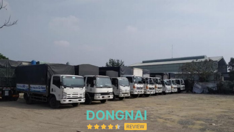 Xe tải chờ hàng Đồng Nai - P. Long Bình Tân