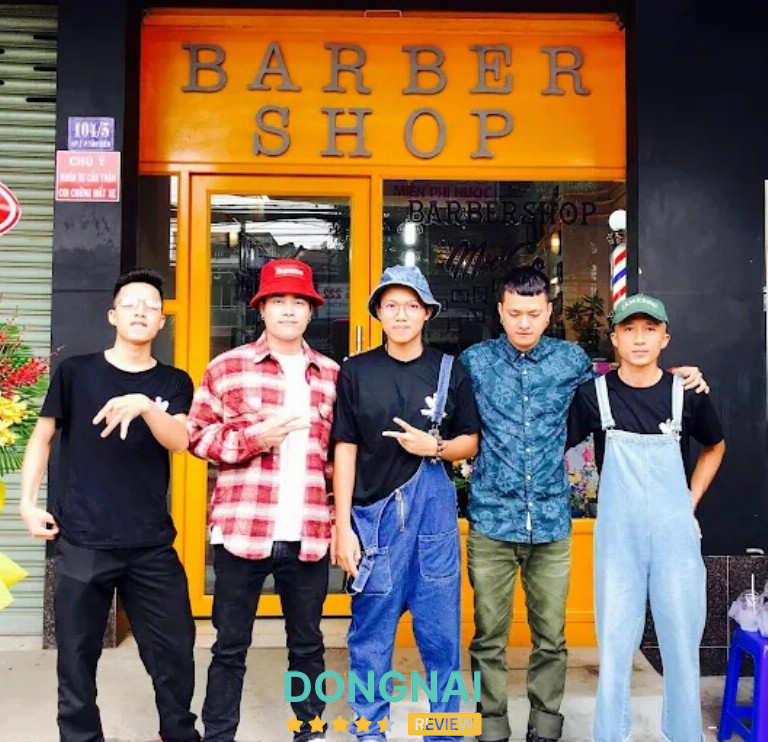 Barber shop cắt tóc nam ở Biên Hòa