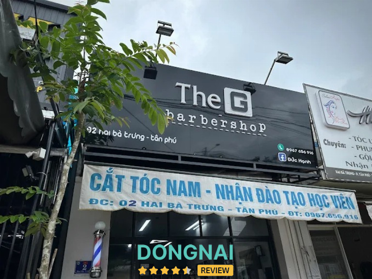Barber shop cắt tóc nam ở Đồng Xoài