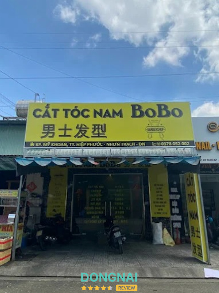 Cắt tóc nam BoBo Barbershop - Chợ đêm Hiệp Phước