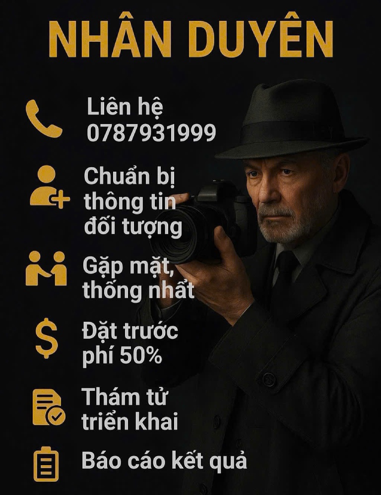 Công ty dịch vụ thám tử ở Biên Hòa, Đồng Nai