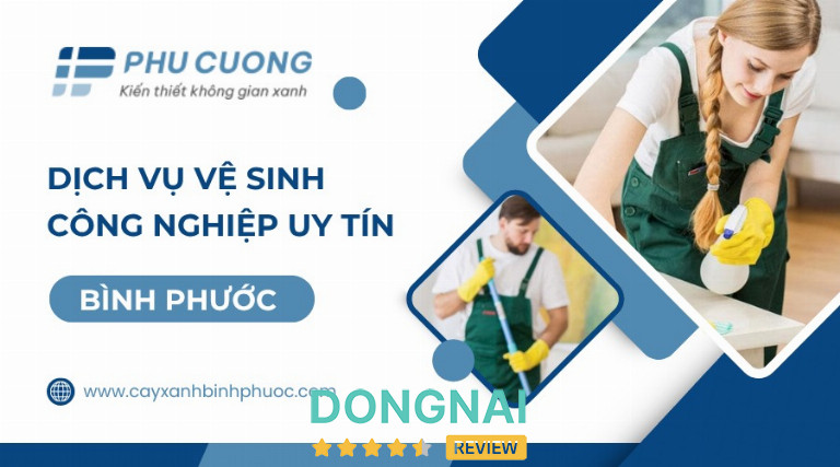 công ty vệ sinh công nghiệp ở Đồng Xoài