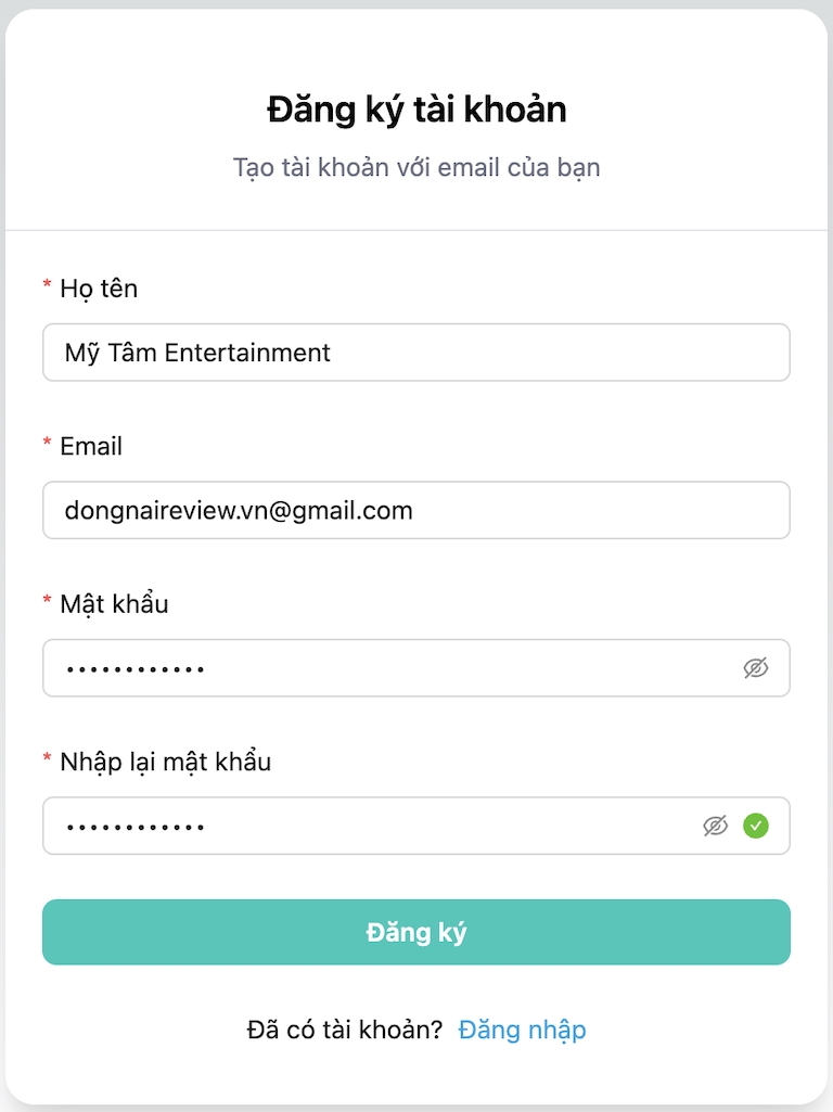 Đăng ký thông tin doanh nghiệp tại DongNaiReview