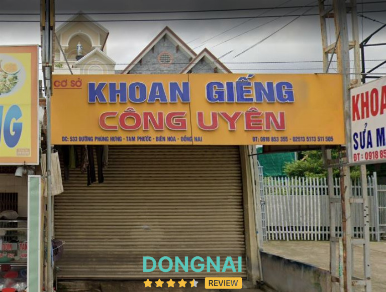 địa chỉ khoan giếng ở Biên Hòa
