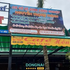 Vệ sinh công nghiệp Nguyễn Trọng Trình - Ô D10, Khu tái định cư sân bay Lộc An