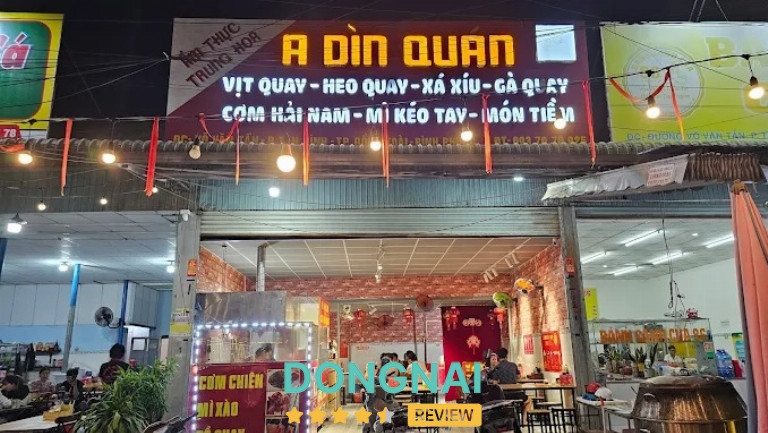 A Dìn quán - 84 Võ Văn Tần