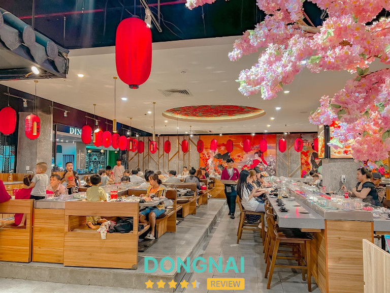 Lẩu băng chuyền Kaposachi - The Gold Mart