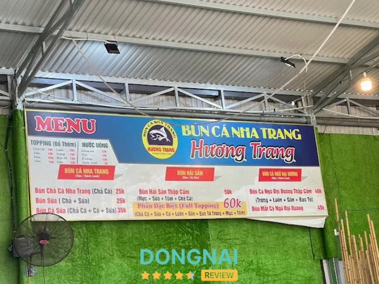 quán bún chả cá ở Đồng Xoài