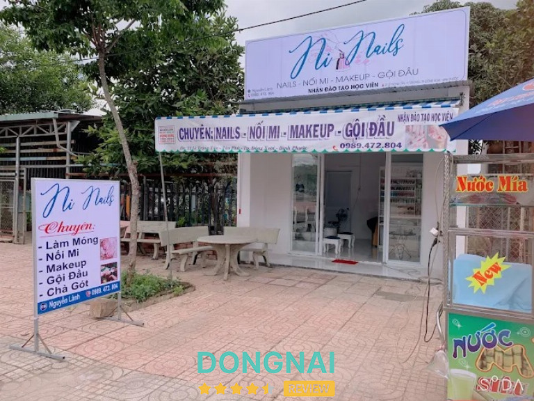 tiệm nail ở Đồng Xoài