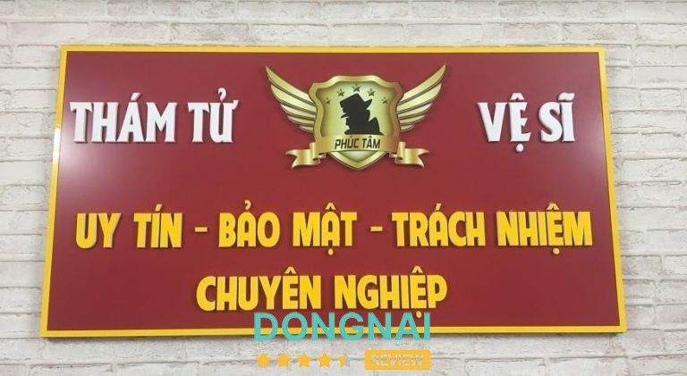 Dịch vụ thám tử tư Phúc Tâm - Biên Hòa