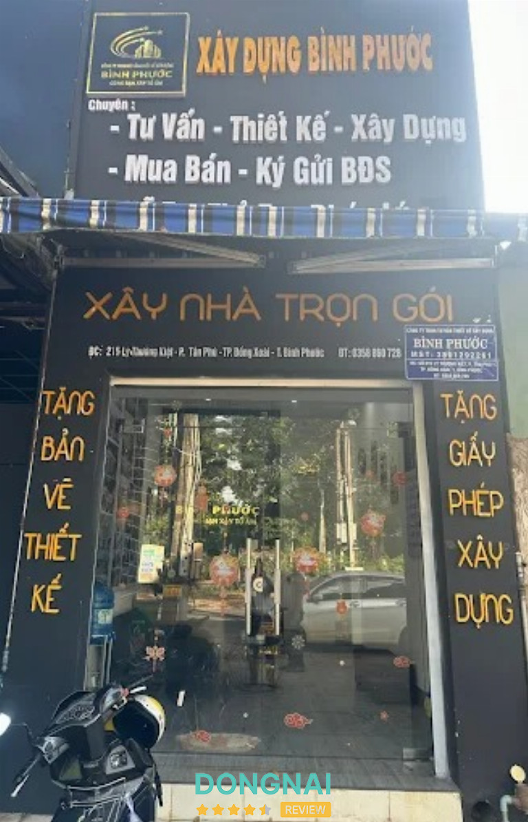 đơn vị thiết kế nhà đẹp ở Bình Phước
