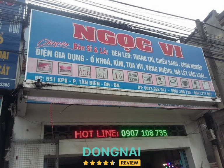 Đèn Led Ngọc Vi - 551 KP6 Tân Biên