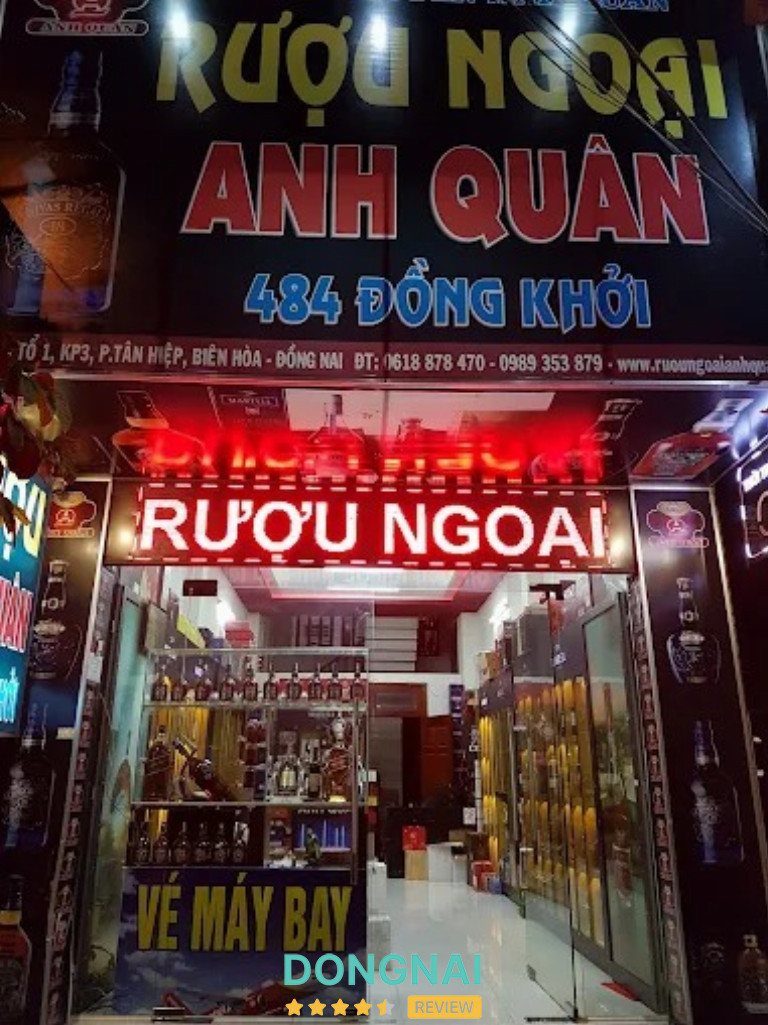 Rượu Ngoại Anh Quân - 484 Đồng Khởi