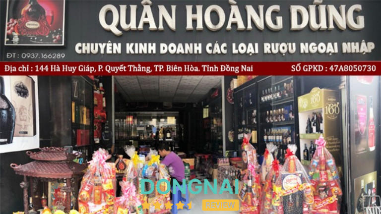 cửa hàng rượu vang, rượu ngoại ở Biên Hòa