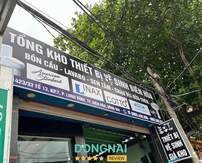 Tổng Kho Thiết Bị Vệ Sinh Biên Hòa - Hẻm 1423/33 Bùi Văn Hòa