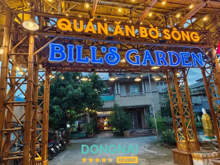 Quán ăn bờ sông Bill's Garden - 73 Cách Mạng Tháng 8
